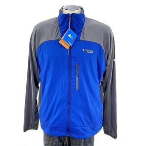 NWT Columbia Montrail Caldorado III‎ Insulated Jacket XL Blue Run Hike Mens $140
